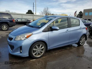 2013 Toyota Yaris L with VIN JTDKTUD30DD563690, listed as a Copart auction lot 50710715 with 98,331 mi miles and Salvage Title. Bid and sale history available at carsss.com. Image 1.