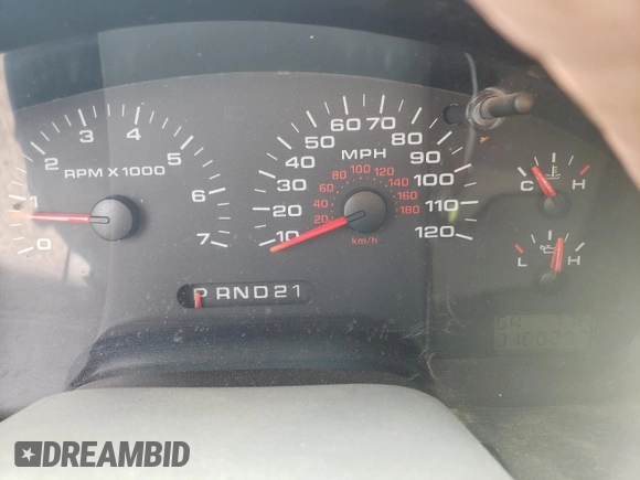 2007 Ford F-150 XL with VIN 1FTRF14V97KB65061, listed as a Copart auction lot 56280705 with 310,029 mi miles and Salvage title. Bid and sale history available at DreamBid. Image 9.