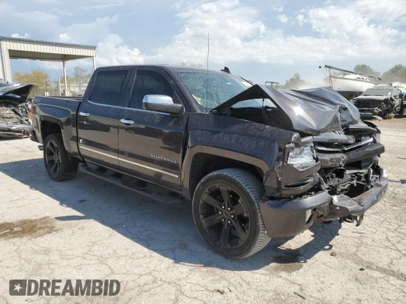 2016 Chevrolet Silverado 1500 LTZ with VIN 3GCUKSEJ3GG191945, listed as a Copart auction lot 71948494 with 143,055 mi miles and Salvage Title. Bid and sale history available at DreamBid. Image 4.