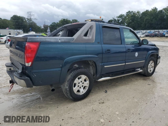 2005 Chevrolet Avalanche LS with VIN 3GNEC12Z95G145773, listed as a Copart auction lot 66265774 with 208,082 mi miles and Non Repairable. Bid and sale history available at carsss.com. Image 3.