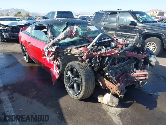 2013 Ford Mustang GT with VIN 1ZVBP8CF8D5211777, listed as a IAAI auction lot 41710683 with Not Provided miles. Bid and sale history available at carsss.com. Image 1.