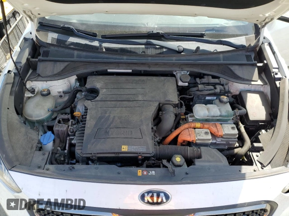 2019 Kia Niro LX with VIN KNDCB3LC1K5266082, listed as a Copart auction lot 50840755 with 74,286 mi miles and Salvage Title. Bid and sale history available at carsss.com. Image 12.