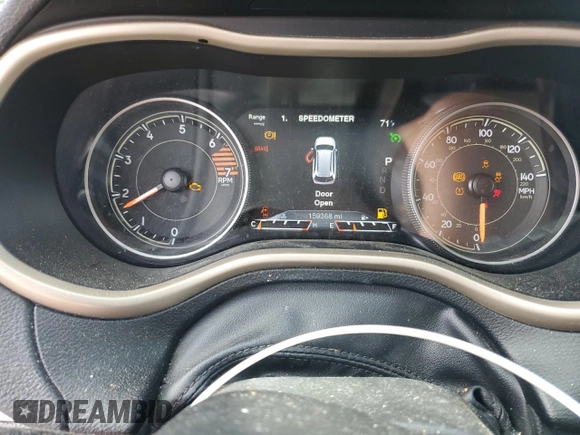 2016 Jeep Cherokee Limited with VIN 1C4PJMDB2GW148060, listed as a Copart auction lot 59027065 with 159,368 mi miles and Salvage title. Bid and sale history available at DreamBid. Image 9.