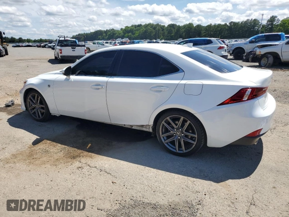 2014 Lexus IS 250 z VIN JTHBF1D27E5033417, wystawiony jako Copart lot #57830575 z przebiegiem 95 767 mil mil oraz Szkoda całkowita • Salvage title. Historia ofert i sprzedaży dostępna na DreamBid. Obrazek 2.