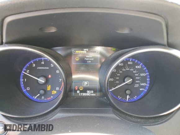 2016 Subaru Legacy Premium with VIN 4S3BNAF66G3049577, listed as a Copart auction lot 57296475 with 173,590 mi miles and Salvage title. Bid and sale history available at DreamBid. Image 9.