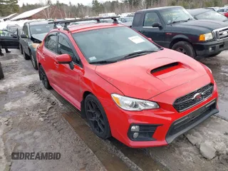 2019 Subaru WRX Premium with VIN JF1VA1B63K9803139, listed as a IAAI auction lot 41517363 with 56,632 mi miles. Bid and sale history available at carsss.com. Image 1.