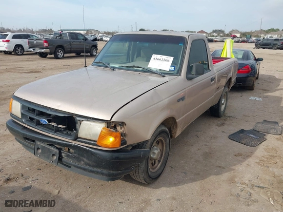 1993 Ford Ranger Splash with VIN 1FTCR10A2PUB81056, listed as a IAAI auction lot 41662206 with 54,883 mi miles. Bid and sale history available at carsss.com. Image 17.