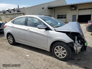 2013 Hyundai Accent GLS with VIN KMHCT4AE1DU444326, listed as a Copart auction lot 50710825 with 113,667 mi miles and Salvage Title. Bid and sale history available at carsss.com. Image 4.