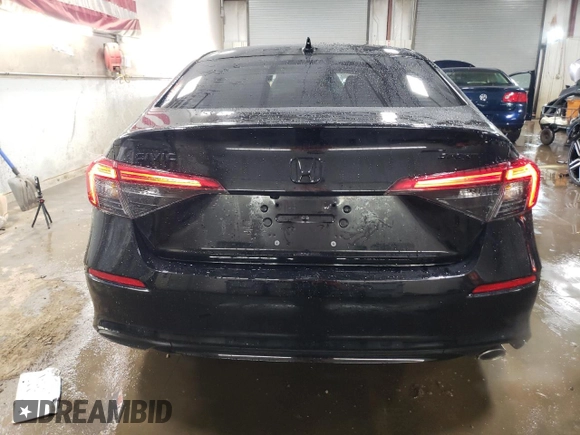 2023 Honda Civic Sedan Sport with VIN 2HGFE2F51PH570395, listed as a Copart auction lot 46705575 with 13,959 mi miles and Salvage Title. Bid and sale history available at carsss.com. Image 6.