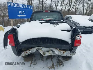 2005 Dodge Dakota SLT with VIN 1D7HW48N55S271727, listed as a IAAI auction lot 41249537 with 196,500 mi miles. Bid and sale history available at carsss.com. Image 16.