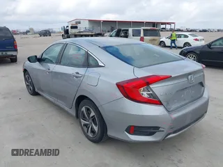 2020 Honda Civic LX z VIN 19XFC2F68LE001482, wystawiony jako IAAI lot #41484428 z przebiegiem 97 604 mil mil oraz . Historia ofert i sprzedaży dostępna na DreamBid. Obrazek 3.