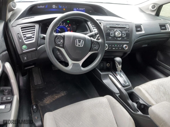 2014 Honda Civic Coupe LX with VIN 2HGFG3B57EH517834, listed as a Copart auction lot 49207295 with 273,231 mi miles and Non Repairable. Bid and sale history available at carsss.com. Image 8.
