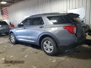 2024 Ford Explorer XLT with VIN 1FMSK8DH7RGA01857, listed as a Copart auction lot 46520615 with 0 mi miles and Salvage Title. Bid and sale history available at carsss.com. Image 2.