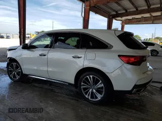 2019 Acura MDX Technology z VIN 5J8YD3H50KL001807, wystawiony jako Copart lot #87128534 z przebiegiem 55 954 mil mil oraz Nie do naprawy • Non repairable. Historia ofert i sprzedaży dostępna na DreamBid. Obrazek 2.