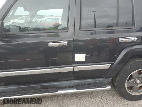 2008 Jeep Commander Sport with VIN 1J8HH48K38C229803, listed as a Copart auction lot 75095854 with 0 mi miles and Salvage Title. Bid and sale history available at carsss.com. Image 13.