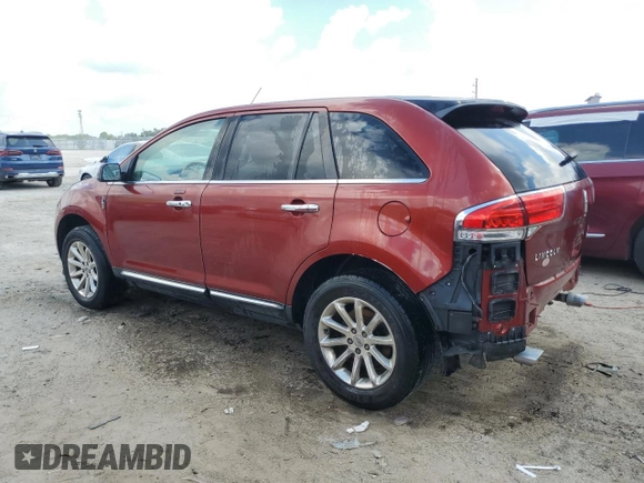2014 Lincoln MKX with VIN 2LMDJ8JK1EBL15988, listed as a Copart auction lot 72380414 with 193,460 mi miles and Salvage Title. Bid and sale history available at DreamBid. Image 2.