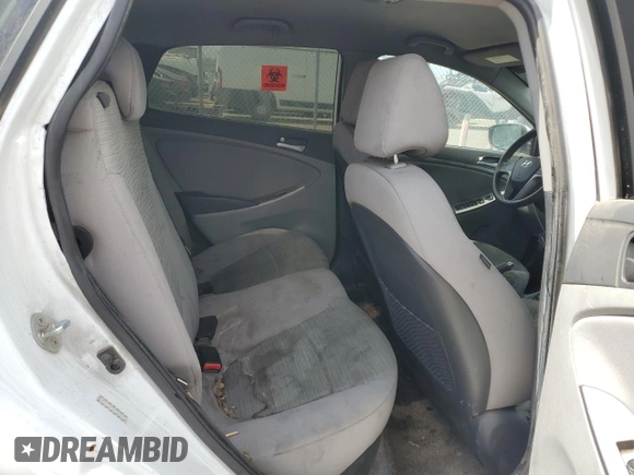 2017 Hyundai Accent SE with VIN KMHCT5AE1HU343234, listed as a Copart auction lot 52743965 with 268,125 mi miles and Clean Title. Bid and sale history available at carsss.com. Image 10.
