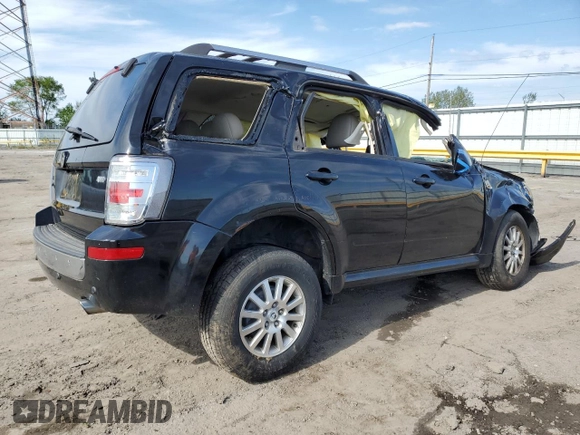 2009 Mercury Mariner Premier с VIN 4M2CU97G69KJ04108, выставлен на аукционе Copart как лот 56217925 с пробегом Не указан миль и Списание • Salvage title. История ставок и продаж доступна на DreamBid. Изображение 3.