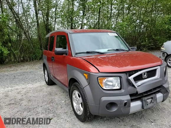 2005 Honda Element EX with VIN 5J6YH28615L029801, listed as a Copart auction lot 54927895 with 164,360 mi miles and Salvage Title. Bid and sale history available at DreamBid. Image 14.