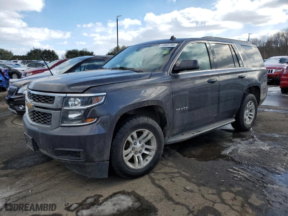 2015 Chevrolet Tahoe LS with VIN 1GNSKAEC8FR253266, listed as a Copart auction lot 44903795 with 214,080 mi miles and Clean Title. Bid and sale history available at carsss.com. Image 1.