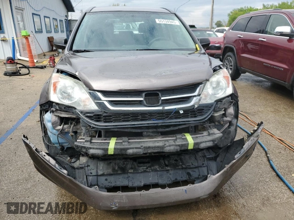 2010 Honda CR-V LX z VIN 5J6RE4H36AL093664, wystawiony jako Copart lot #55134945 z przebiegiem 119 907 mil mil oraz Szkoda całkowita • Salvage title. Historia ofert i sprzedaży dostępna na DreamBid. Obrazek 5.