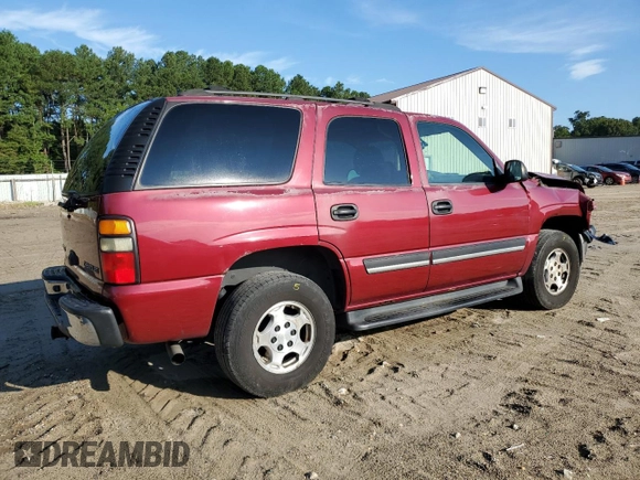 2005 Chevrolet Tahoe LS with VIN 1GNEK13TX5J159676, listed as a Copart auction lot 67982574 with 185,288 mi miles and Salvage Title. Bid and sale history available at carsss.com. Image 3.