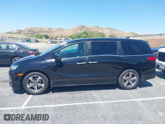 2018 Honda Odyssey Touring with VIN 5FNRL6H8XJB026247, listed as a IAAI auction lot 42298961 with 66,571 mi miles and . Bid and sale history available at DreamBid. Image 14.