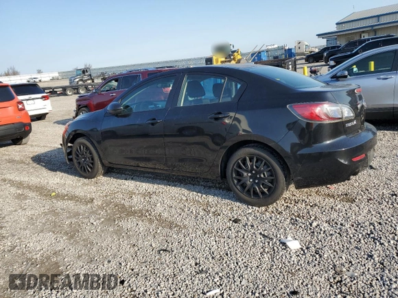 2012 Mazda 3 i Sport with VIN JM1BL1UG9C1513307, listed as a Copart auction lot 52688985 with 236,852 mi miles and Salvage title. Bid and sale history available at DreamBid. Image 2.