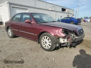 2005 Hyundai Sonata GLS with VIN KMHWF35H45A111365, listed as a Copart auction lot 53853035 with 90,555 mi miles and Salvage Title. Bid and sale history available at carsss.com. Image 4.