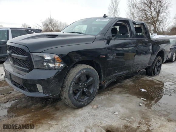 2021 Ram 1500 Classic Tradesman with VIN 3C6RR7KT9MG708575, listed as a Copart auction lot 45808245 with 67,686 mi miles and Non Repairable. Bid and sale history available at carsss.com. Image 1.