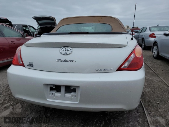 2005 Toyota Solara SE with VIN 4T1FA38P75U056927, listed as a Copart auction lot 74937394 with 75,454 mi miles and Non Repairable. Bid and sale history available at DreamBid. Image 6.