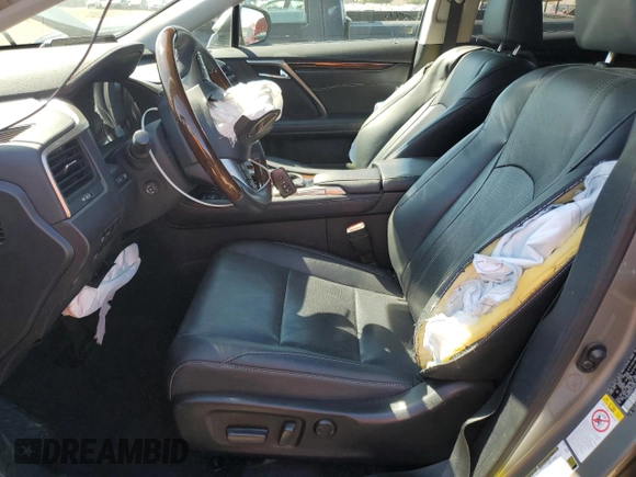 2017 Lexus RX 350 with VIN 2T2BZMCA4HC122478, listed as a Copart auction lot 64689805 with 80,235 mi miles and Salvage title. Bid and sale history available at DreamBid. Image 7.