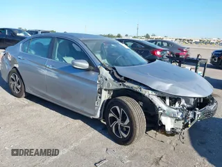 2016 Honda Accord Sedan LX with VIN 1HGCR2F36GA152127, listed as a IAAI auction lot 41842741 with 28,624 mi miles. Bid and sale history available at carsss.com. Image 1.
