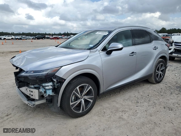 2024 Lexus RX with VIN JTJCHMAA9R2012022, listed as a Copart auction lot 80198654 with 15733 miles and Salvage Title. Bid and sale history available at carsss.com. Image 1.