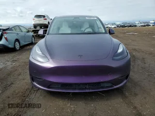 2021 Tesla Model Y Long Range with VIN 5YJYGDEE5MF269466, listed as a Copart auction lot 45603795 with 70,924 mi miles and Salvage Title. Bid and sale history available at DreamBid. Image 5.