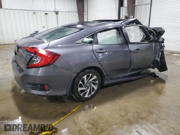 2016 Honda Civic EX with VIN 2HGFC2F79GH530654, listed as a Copart auction lot 54371555 with Not Provided miles and Salvage Title. Bid and sale history available at DreamBid. Image 3.