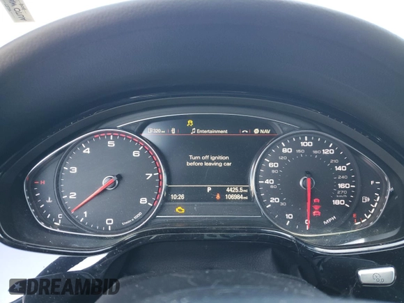 2014 Audi A8 4.0T с VIN WAUR2AFDXEN005361, выставлен на аукционе Copart как лот 46828285 с пробегом 106 984 миль миль и Списание • Salvage title. История ставок и продаж доступна на DreamBid. Изображение 9.