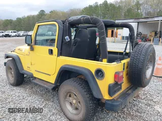 2006 Jeep Wrangler Sport z VIN 1J4FA49S06P700436, wystawiony jako IAAI lot #41866190 z przebiegiem 191 655 mil mil oraz . Historia ofert i sprzedaży dostępna na DreamBid. Obrazek 3.