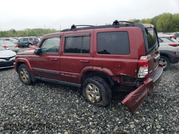 2007 Jeep Commander Sport with VIN 1J8HG48K77C695767, listed as a Copart auction lot 55151085 with 189,983 mi miles and Clean title. Bid and sale history available at DreamBid. Image 2.