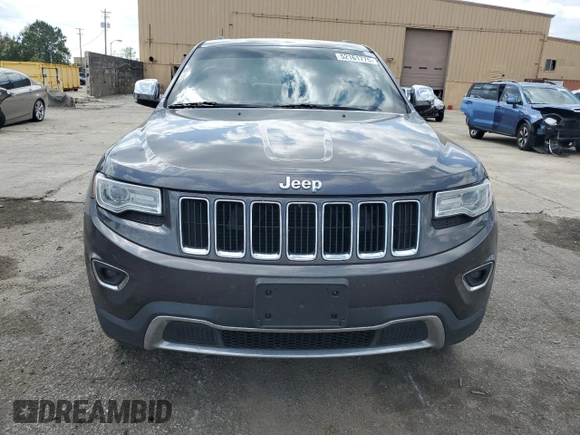 2016 Jeep Grand Cherokee Limited with VIN 1C4RJFBM2GC367384, listed as a Copart auction lot 52161775 with 171,669 mi miles and Salvage title. Bid and sale history available at DreamBid. Image 5.