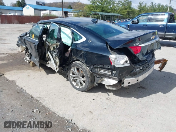 2017 Chevrolet Impala LT with VIN 2G1105S39H9151454, listed as a IAAI auction lot 41980097 with 92,588 mi miles and . Bid and sale history available at DreamBid. Image 3.