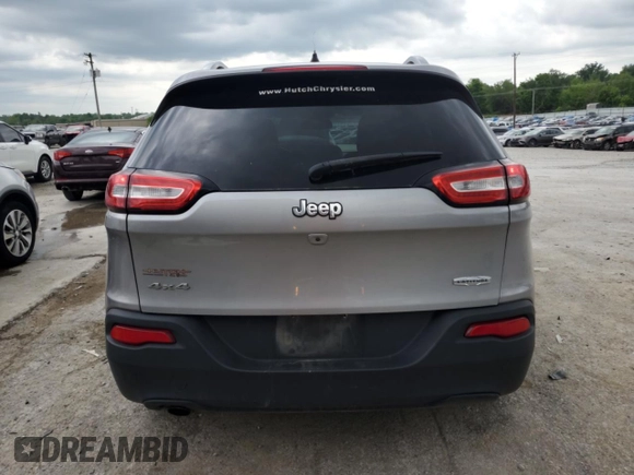 2017 Jeep Cherokee Latitude with VIN 1C4PJMCBXHW562996, listed as a Copart auction lot 56532255 with 175,698 mi miles and Salvage title. Bid and sale history available at DreamBid. Image 6.