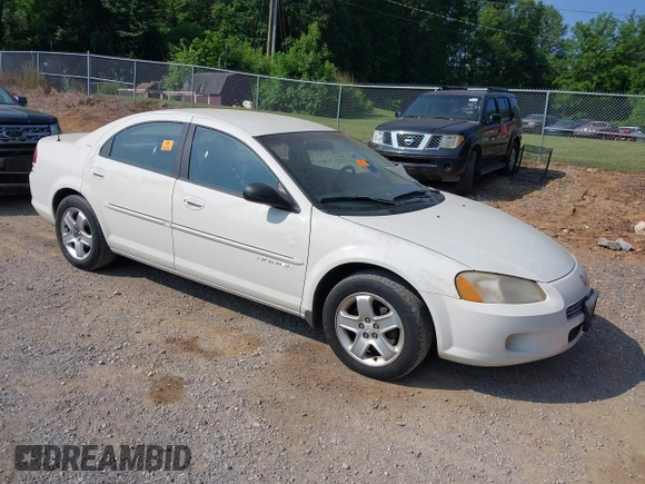 2001 Dodge Stratus z VIN 1B3EJ56U81N691181, wystawiony jako IAAI lot #42466657 z przebiegiem 140 236 mil mil oraz . Historia ofert i sprzedaży dostępna na DreamBid. Obrazek 1.