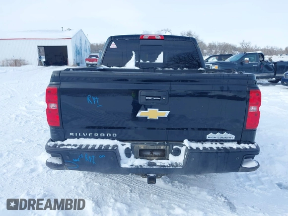 2015 Chevrolet Silverado 1500 High Country with VIN 3GCUKTEC0FG148198, listed as a IAAI auction lot 41493933 with 164,453 mi miles and . Bid and sale history available at DreamBid. Image 16.