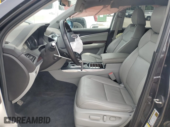 2016 Acura MDX with VIN 5FRYD4H25GB021635, listed as a Copart auction lot 62096325 with 112,099 mi miles and Clean title. Bid and sale history available at DreamBid. Image 7.