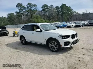 2021 BMW X3 sDrive30i with VIN 5UXTY3C03M9F63436, listed as a Copart auction lot 45341545 with 0 mi miles and Salvage Title. Bid and sale history available at carsss.com. Image 11.