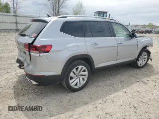 2021 Volkswagen Atlas SEL with VIN 1V2ER2CA8MC570634, listed as a Copart auction lot 57113175 with 47,766 mi miles and Salvage title. Bid and sale history available at DreamBid. Image 3.