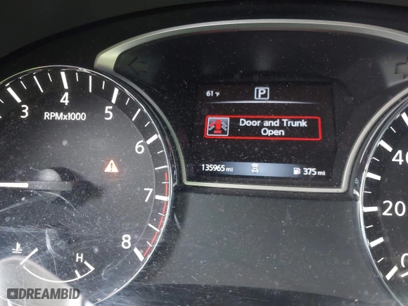 2018 Nissan Altima 2.5 SL with VIN 1N4AL3AP8JC216628, listed as a IAAI auction lot 41789254 with 135,965 mi miles. Bid and sale history available at carsss.com. Image 15.