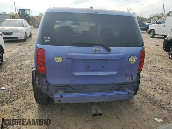 2010 Scion xB with VIN JTLZE4FE6A1115639, listed as a Copart auction lot 50777735 with 154,897 mi miles and Salvage Title. Bid and sale history available at carsss.com. Image 6.