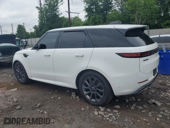 2024 Land Rover Range Rover Sport Dynamic SE with VIN SAL1L9FU9RA402920, listed as a Copart auction lot 60527035 with 26,505 mi miles and Salvage title. Bid and sale history available at DreamBid. Image 2.